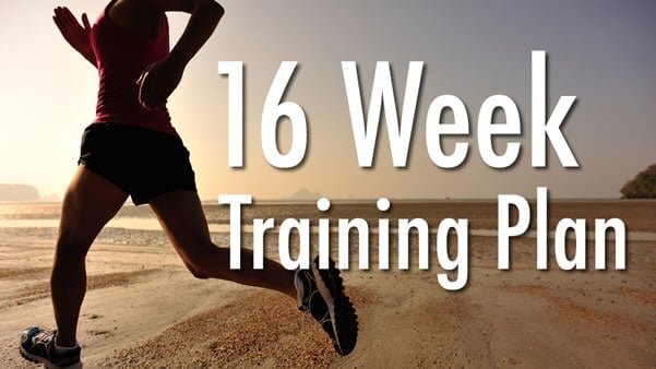 16-Week Half Marathon Training Schedule