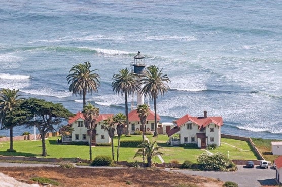 The old lighthouse along the America's Finest City Half Marathon course. (Photo by SD Dirk/flickr)
