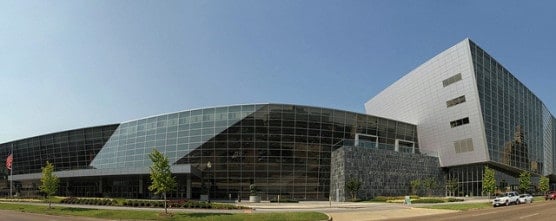 The Jackson Convention Complex, where the race begins. (Photo by Tate Nations/flickr)