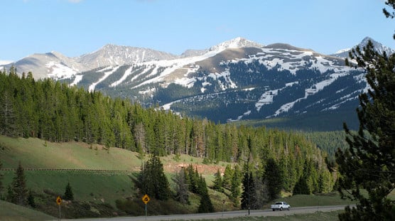 The view from Vail Pass, Colo. (Photo by Rob Pongsajapan/flickr)