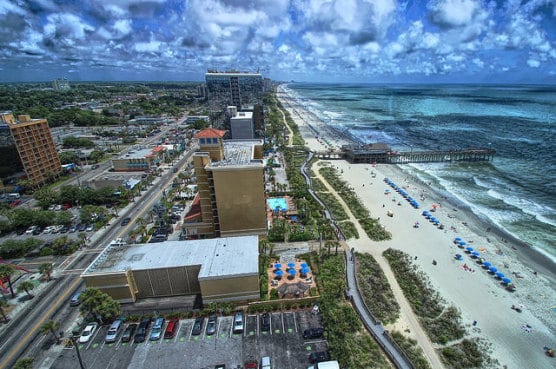 The Grand Strand in Myrtle Beach, S.C. (Photo by Forsaken Fotos/flickr)