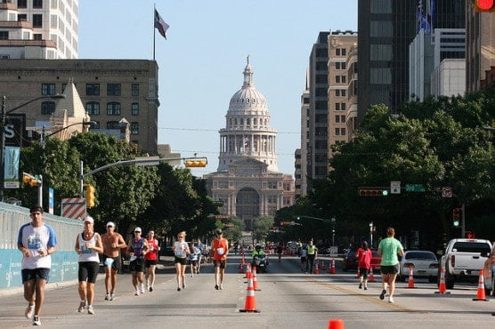 Austin Marathon Elevation Chart