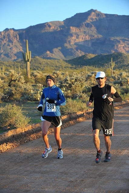 Runners in the 2010 Lost Dutchman Marathon. (Photo by John Roig/flickr)