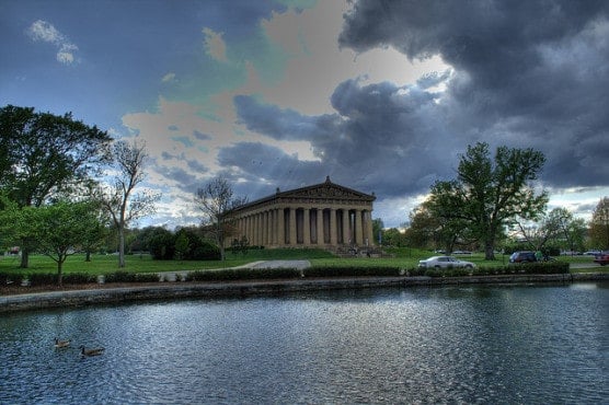 The Parthenon in Nashville's Centennial Park. (Photo by Corey Butler/flickr)