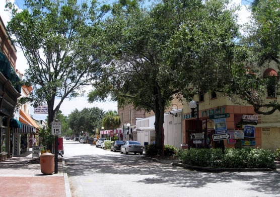 Historic Cocoa Village, Florida. (Photo by Jared/flickr)