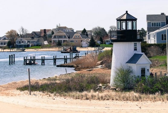 A lighthouse in Hyannis, Mass. (Photo by Martyn Smith/flickr)