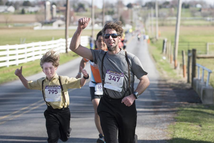 2020 Garden Spot Village Half Marathon 10k In New Holland Pa