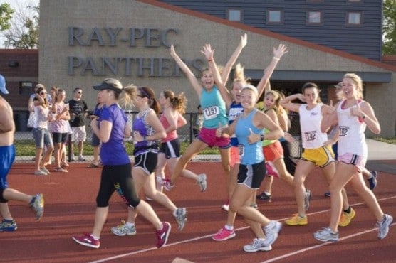 Photo courtesy Lucky 13.1 Half Marathon.