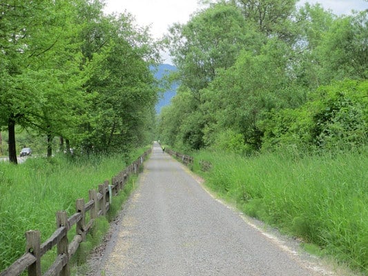 A stretch of the Lake Sammamish Trail as it runs into Issaquah, Washington. (Photo by Robert Ashworth/flickr)