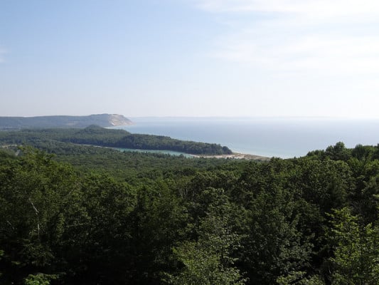 Sleeping Bear Dunes National Lakeshore near Glen Arbor, Michigan. (Photo by Esther Westerveld/flickr)