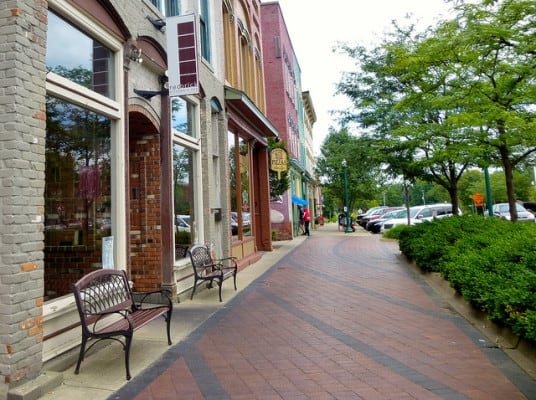 Downtown Dexter, Michigan. (Photo by Deb Nystrom/flickr)