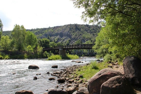 The Animas River in Durango, Colorado. (Photo by daveynin/flickr)