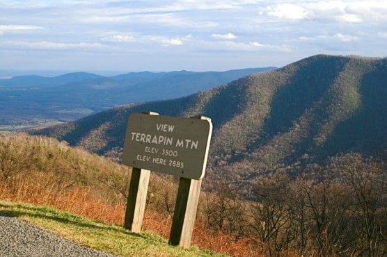 A view of Terrapin Mountain in Virginia. (Photo © Karriewelborn | Dreamstime.com)
