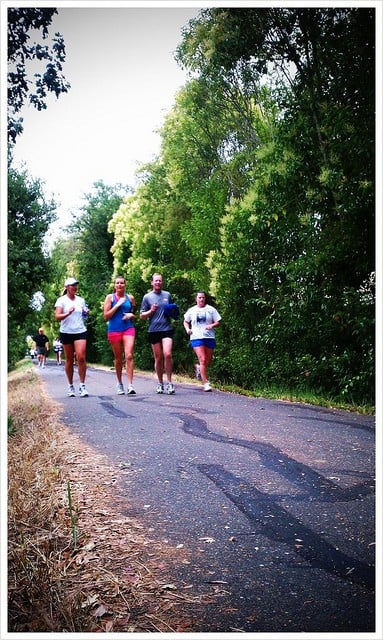 Runners on the Santa Rosa Creek Trail. (Photo by Tim Cigelske/flickr)