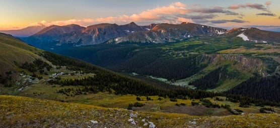 View of Rocky Mountain National Park from Trail Ridge Road. (Andrew E. Russell/flickr)