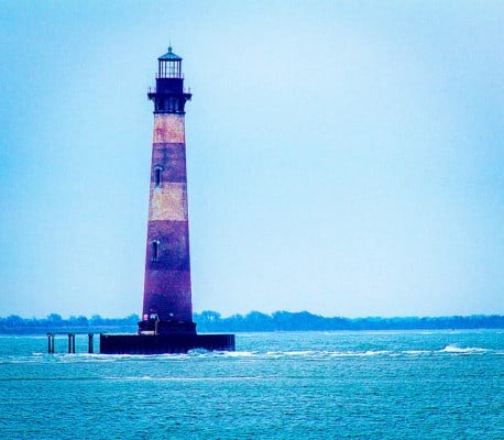 The Folly Beach lighthouse. (Photo by Doug Anderson/flickr)