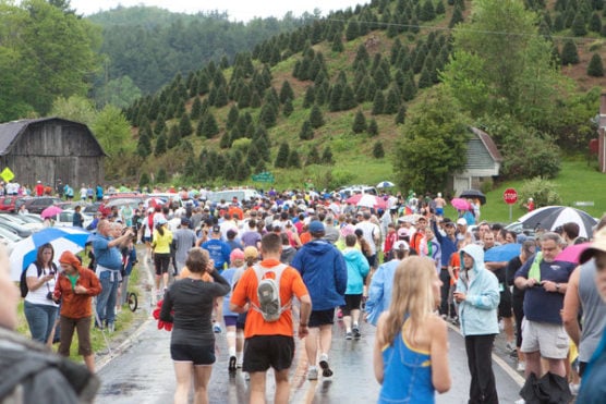 New River Marathon, Half Marathon & 5K runners