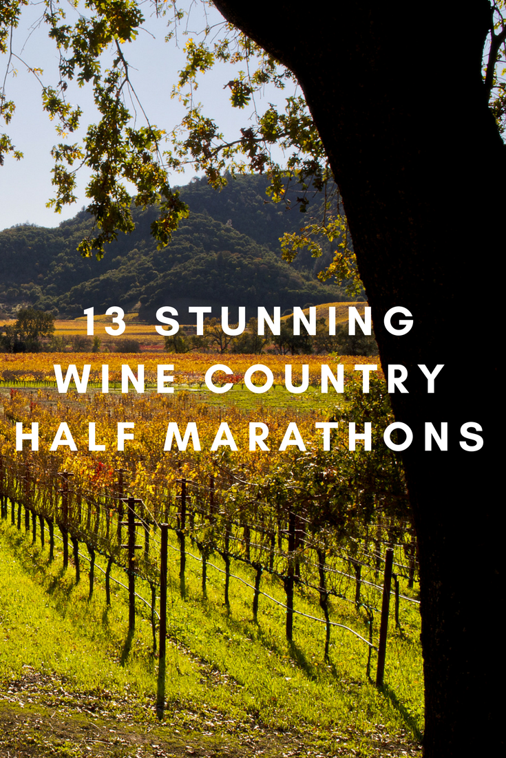 From Oregon to Napa Valley, Calif., all the way to the vineyards of northern Virginia, half marathons where you can run some of the USA's best-loved wineries.