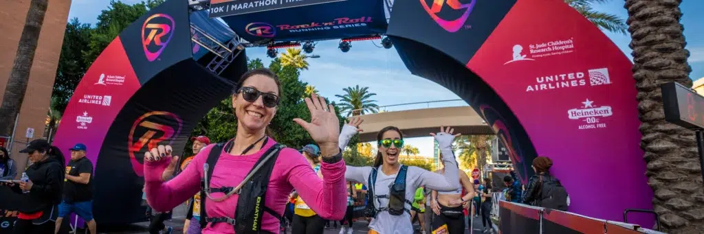 Rock & Roll Arizona Marathon, Half Marathon & Mini Marathon course in Tempe, AZ