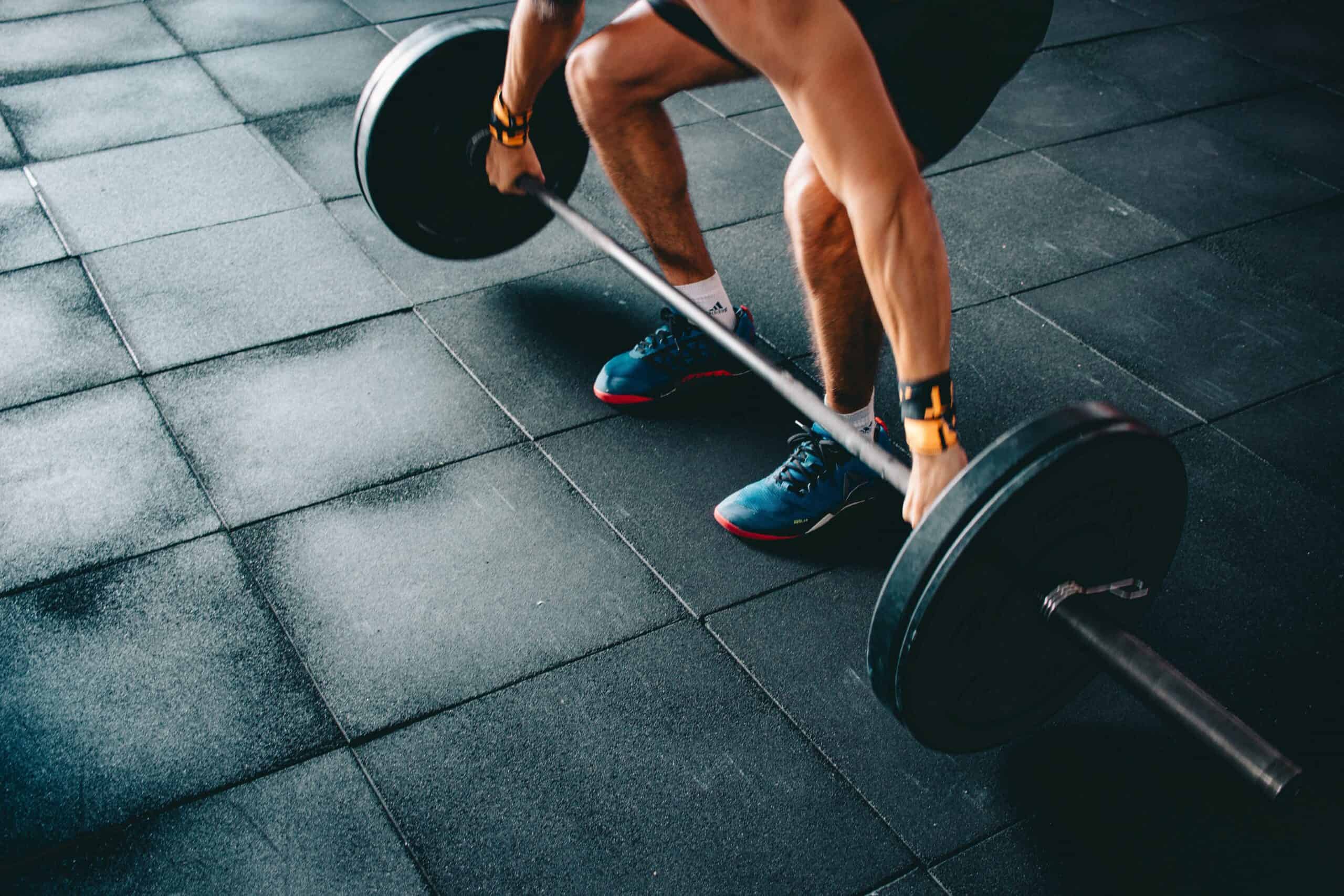 A weightlifting person when how to run more efficiently is to lift weights.