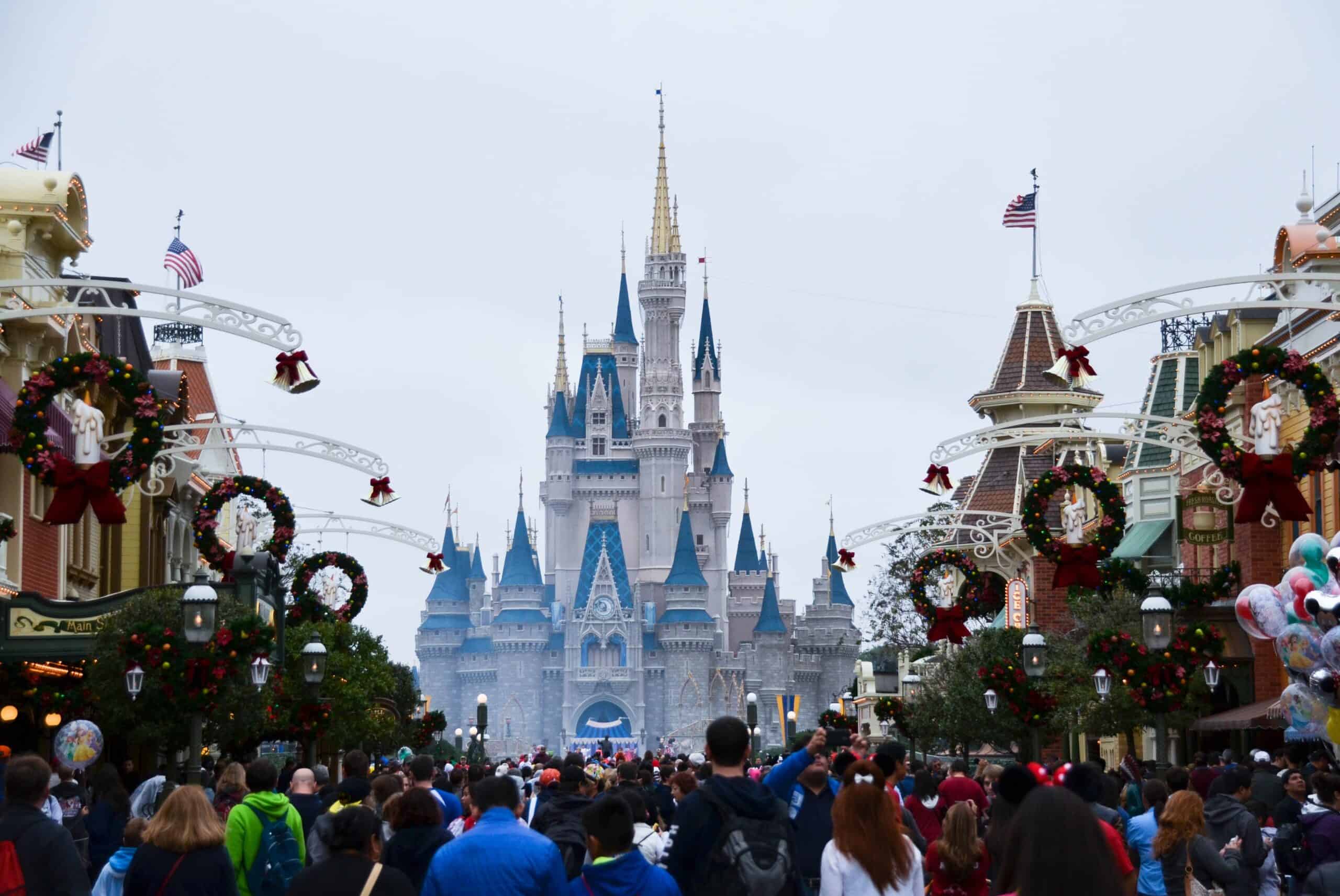 The site of the Walt Disney World Marathon in Orlando, Florida.