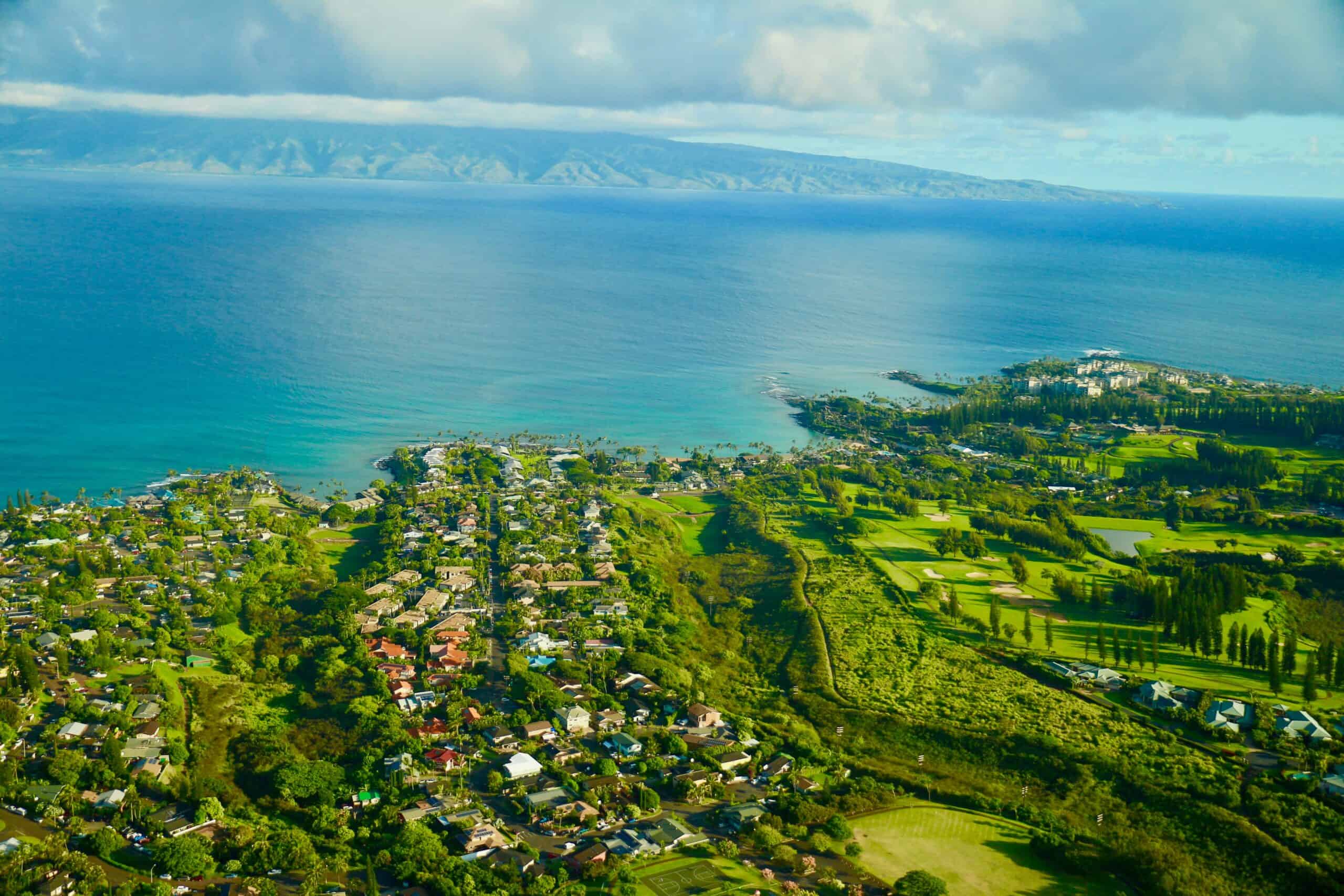 The Maui skyline home to the Kahakuloa Half Marathon.