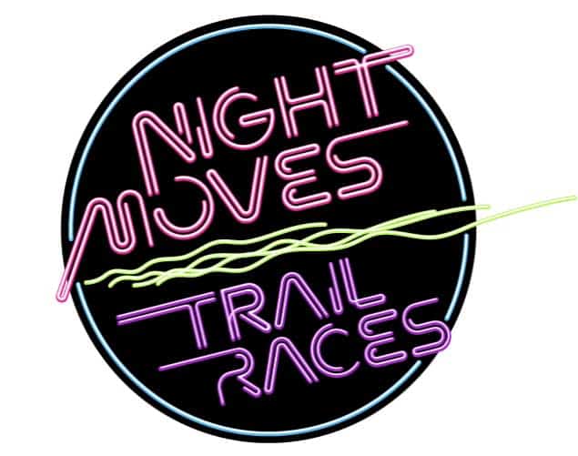 Night Moves Trail Race Marathon Half Marathon 10k & 5k logo