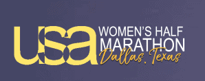 USA Women's Half Marathon Dallas logo