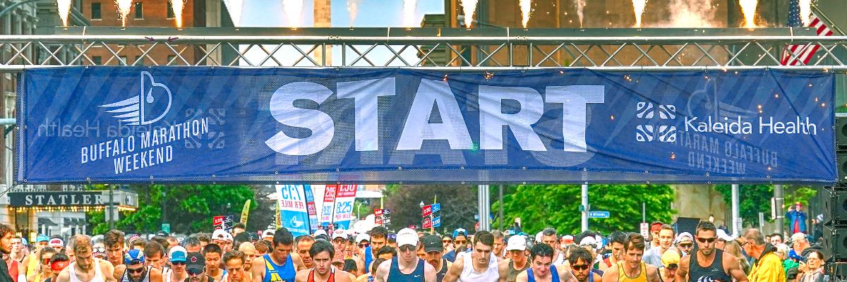 Buffalo Marathon Weekend experience and scenery