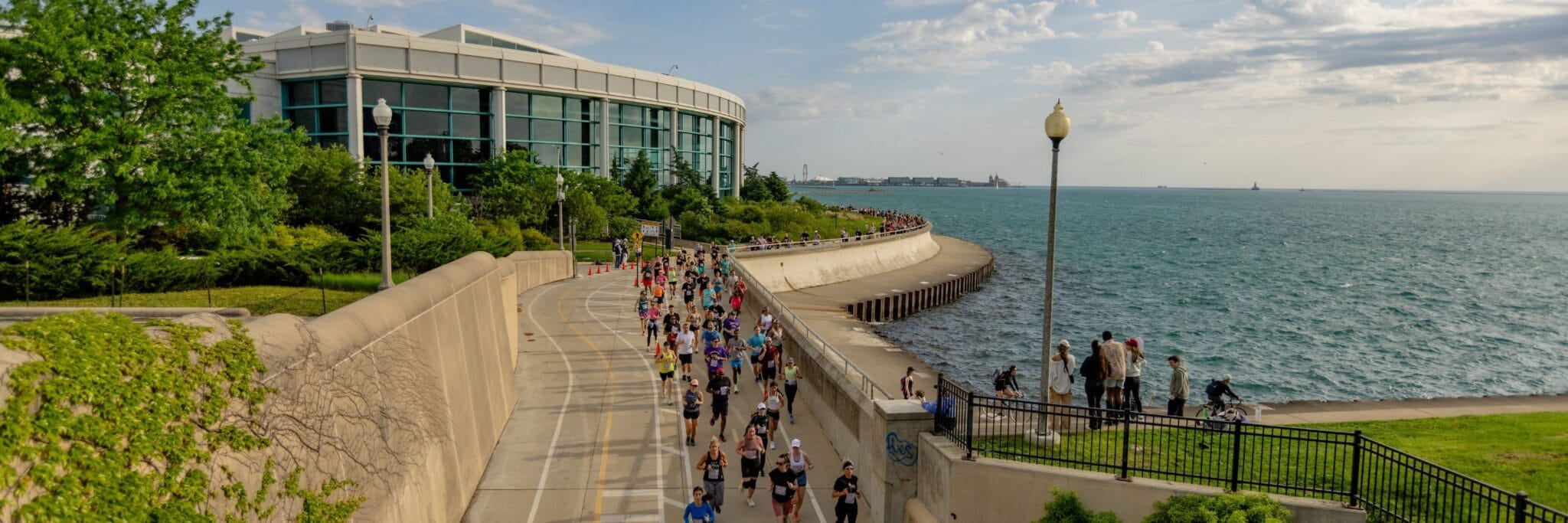 Chicago Spring Half Marathon & 10k scenery