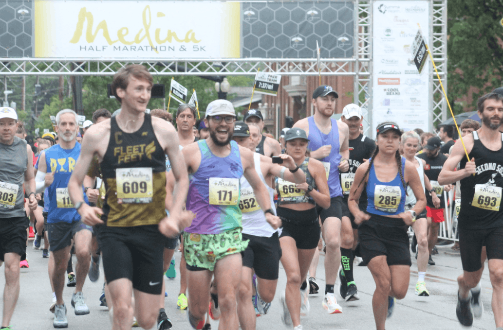 Medina Half Marathon in Medina, OH experience and scenery