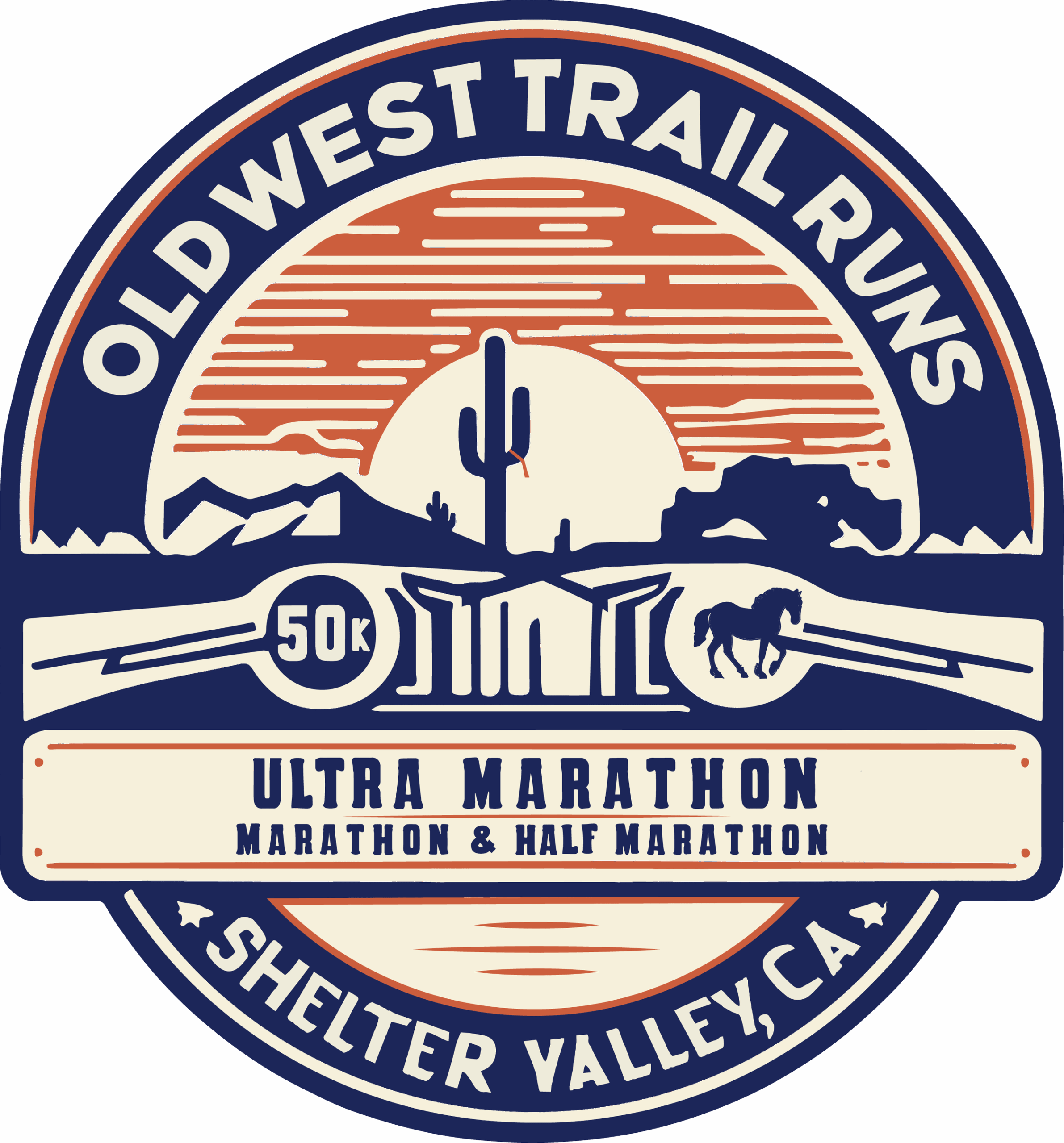 Old West Trail Runs logo
