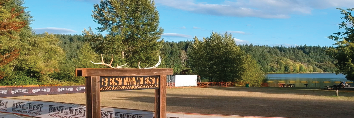 Best in the West Triathlon Festival Half Marathon & 10K in Foster, OR experience and scenery