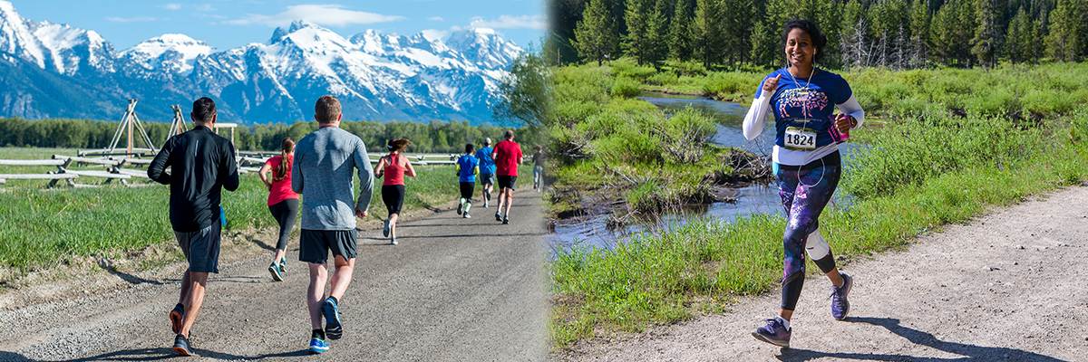 Grand Teton Half Marathon in Wilson, WY experience and scenery