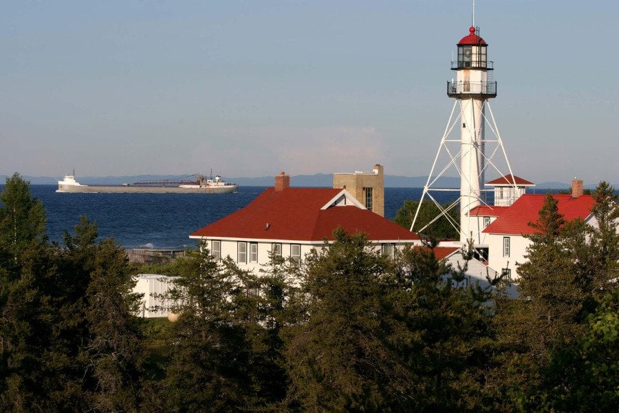 Great Lakes Shipwreck Half Marathon and 5K in Paradise, MI scenery