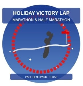 Race Austin Holiday Victory Lap logo