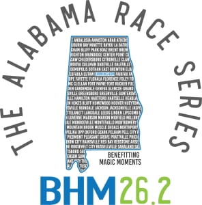 BHM 26.2 & 13.1 logo
