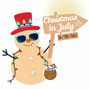 Christmas 5K, 10K, Half Marathon in July - Chattanooga logo