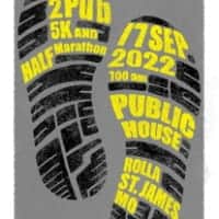 Pub to Pub Half Marathon & 5k logo