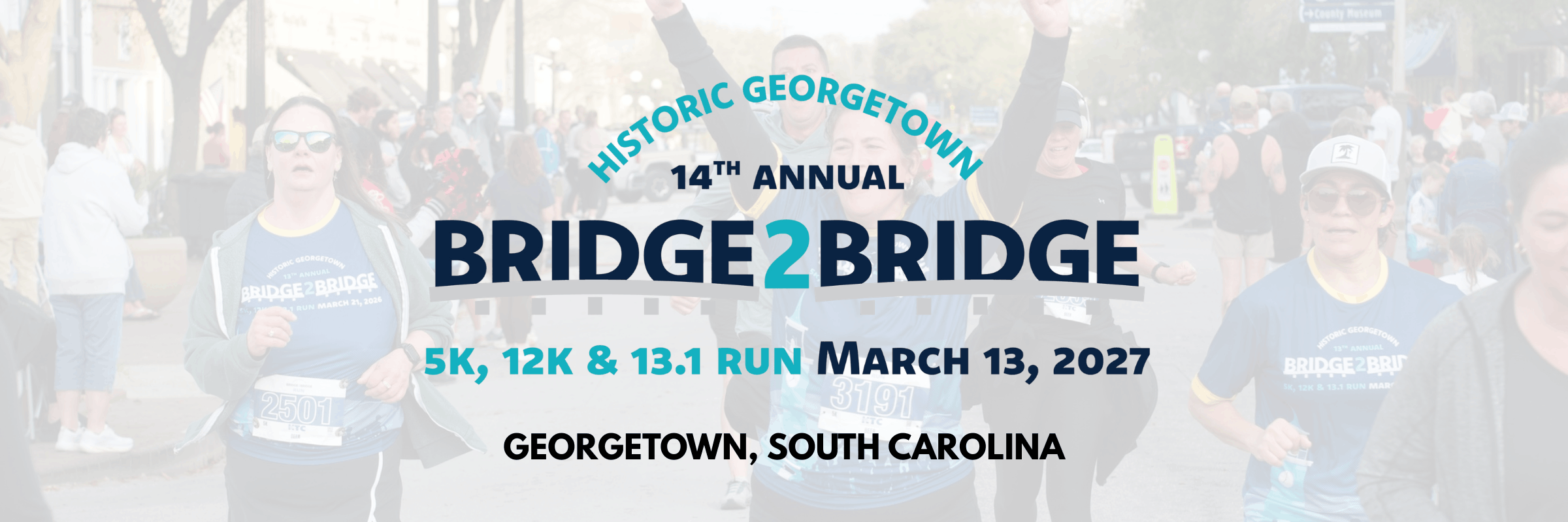 Historic Georgetown Bridge2Bridge Run Half Marathon banner
