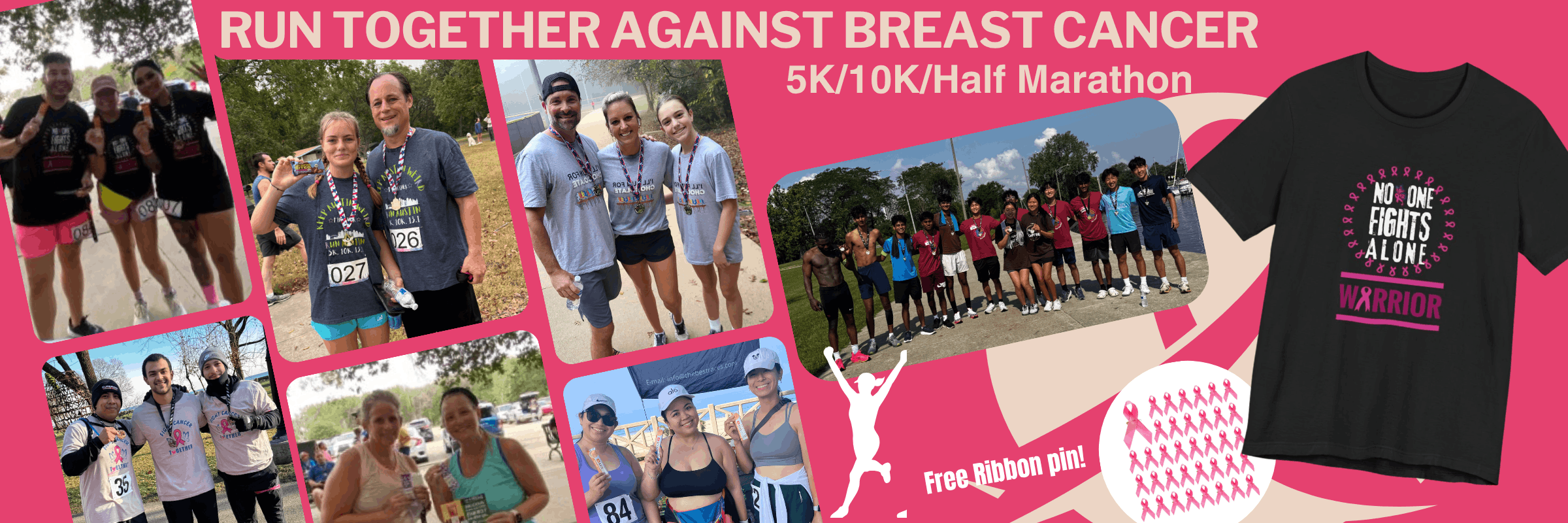 Run for Breast Cancer banner